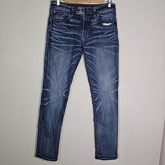 American Eagle next level flex 32x34 slim straight jeans - Picture 1 of 8